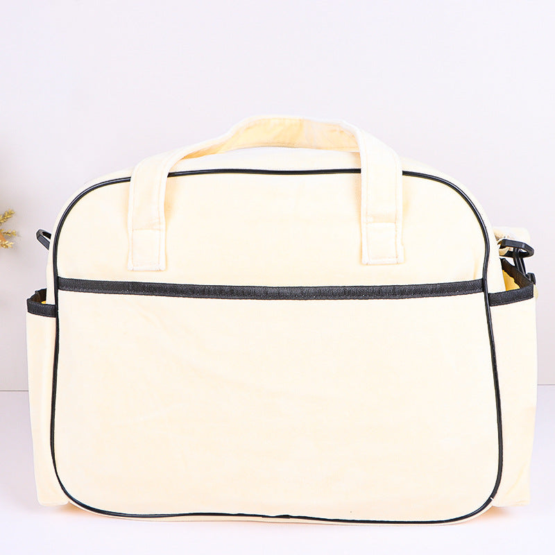 Multifunctional Diaper Bag with Insulated Compartment Bowlift