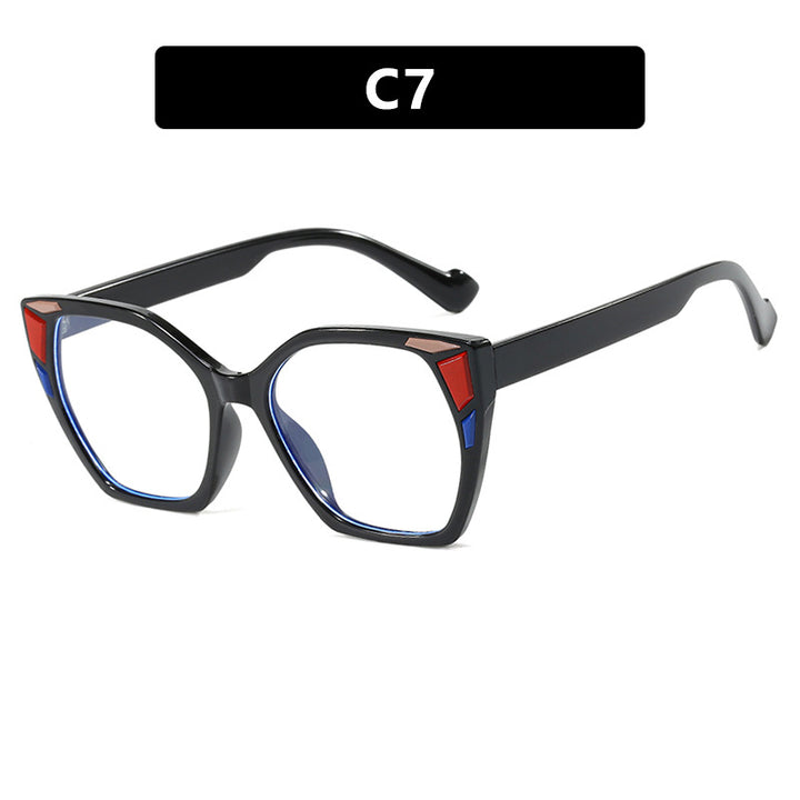 Women Fashionable Geometric Designer Glasses Bowlift