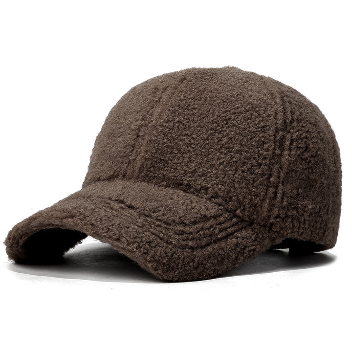 Women's Plush Fleece Baseball Cap Bowlift
