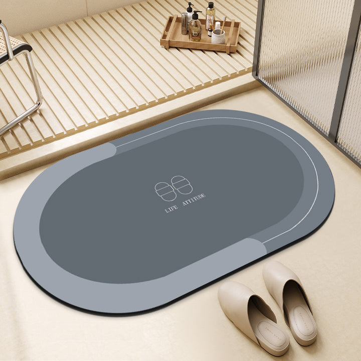 Textured Non-Slip Bath Mat Bowlift