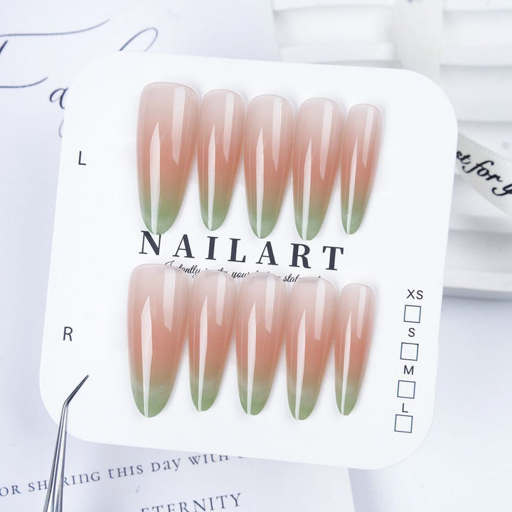 Decorative Stiletto Press-On Nail Set