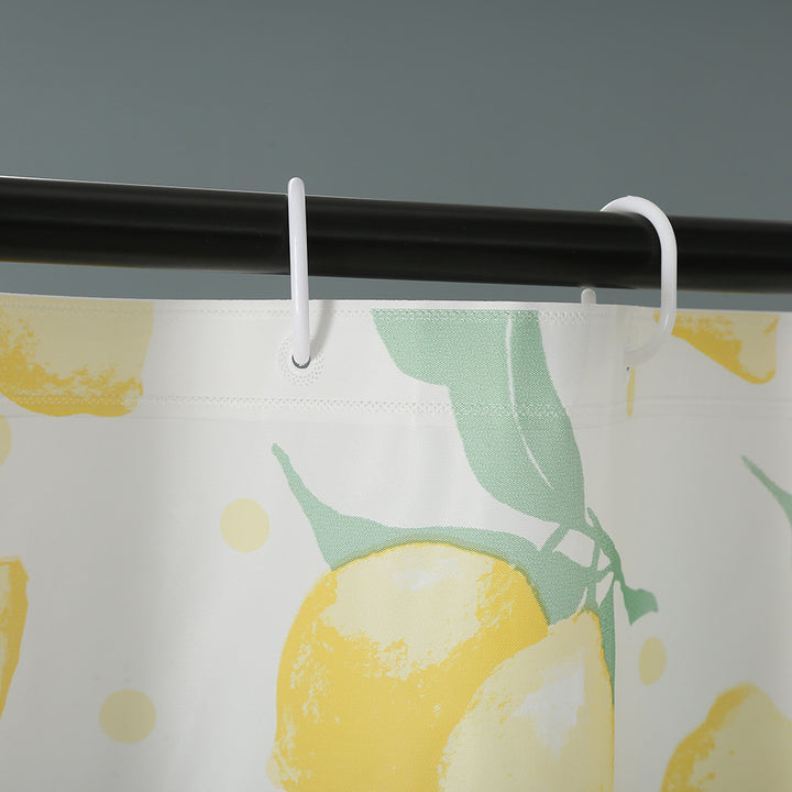 Dolphin Design Shower Curtain Bowlift