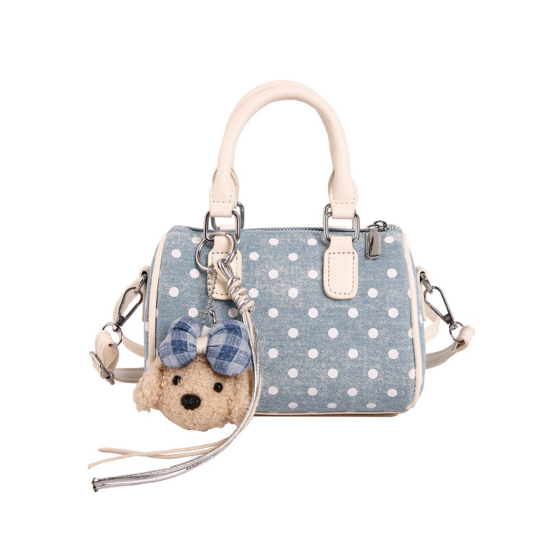 Playful Polka Dot Mini Handbag Bowlift