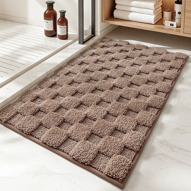 Textured Memory Foam Bath Mat Bowlift