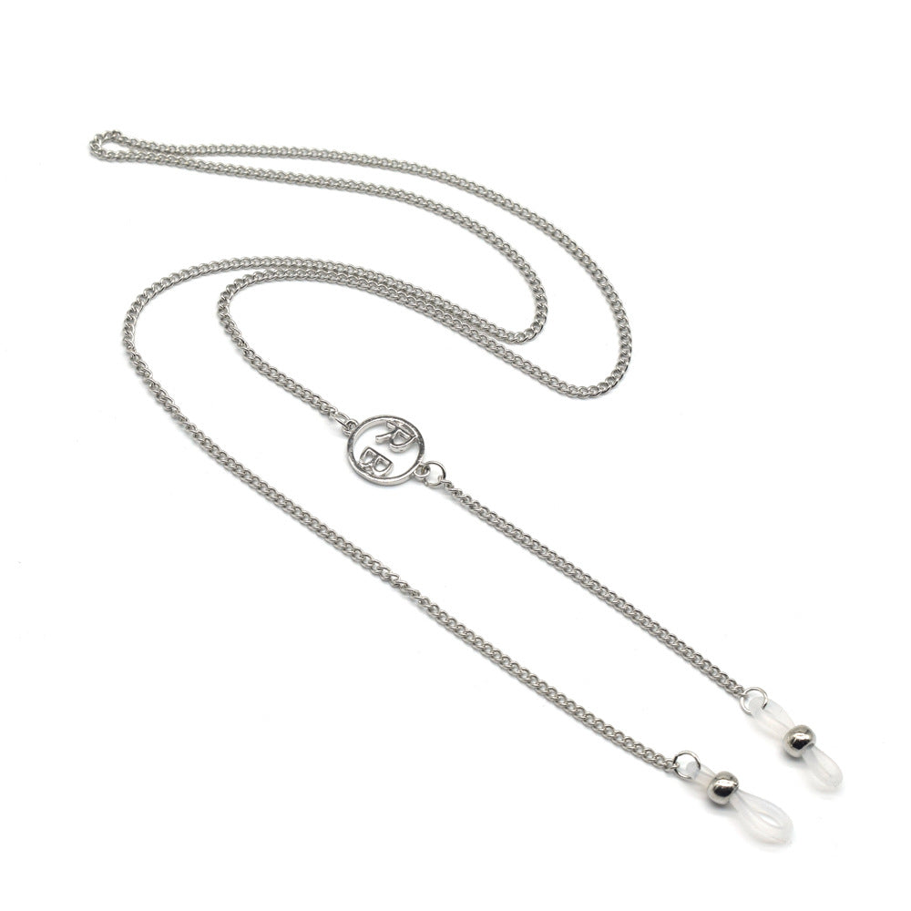 Adjustable Silver Eyewear Chain Bowlift
