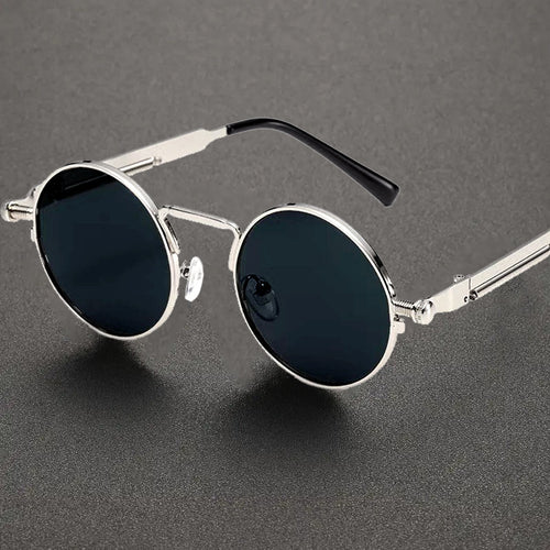 Vintage Round Frame Sunglasses Bowlift