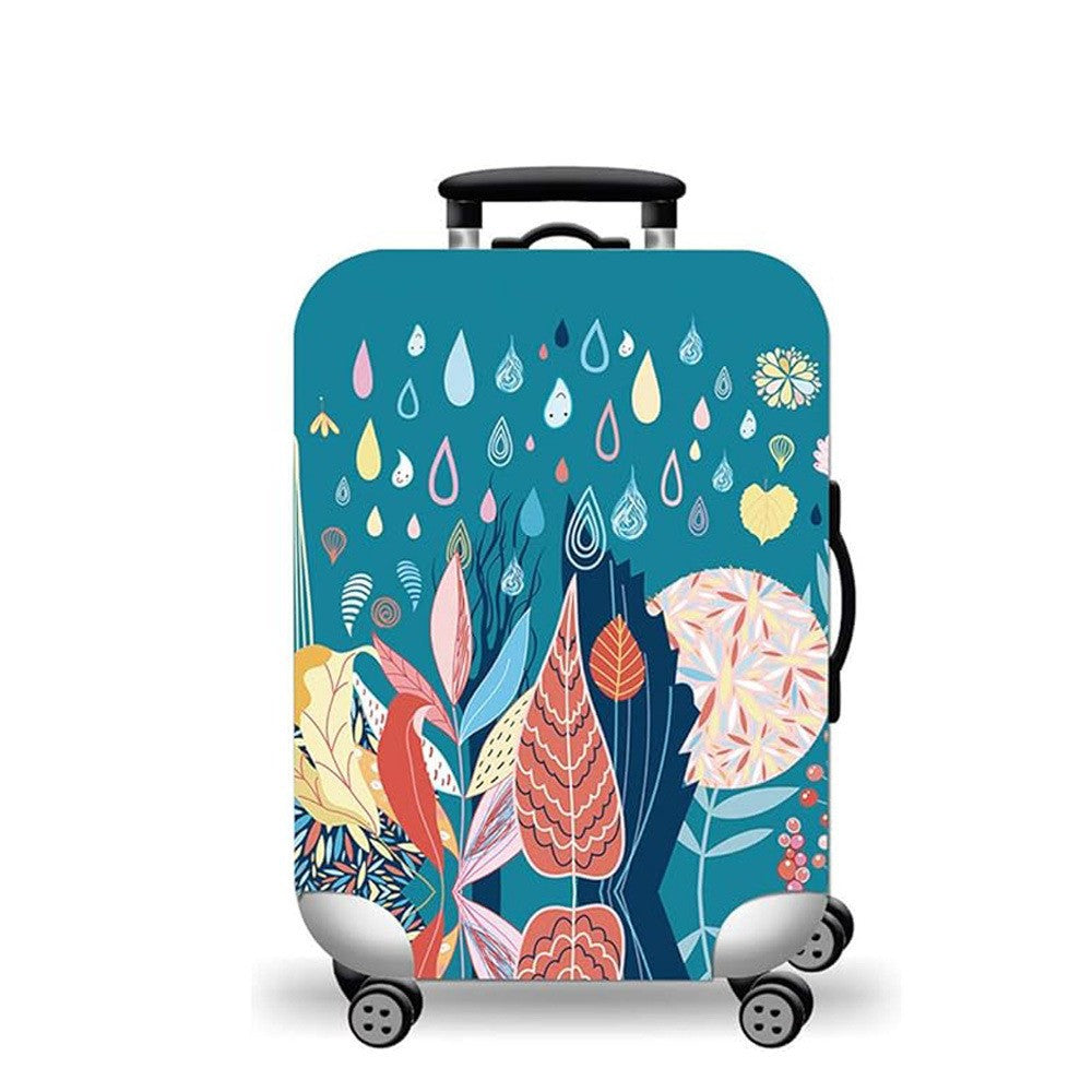 Women hard shell suitcase with stylish flamingo design Bowlift