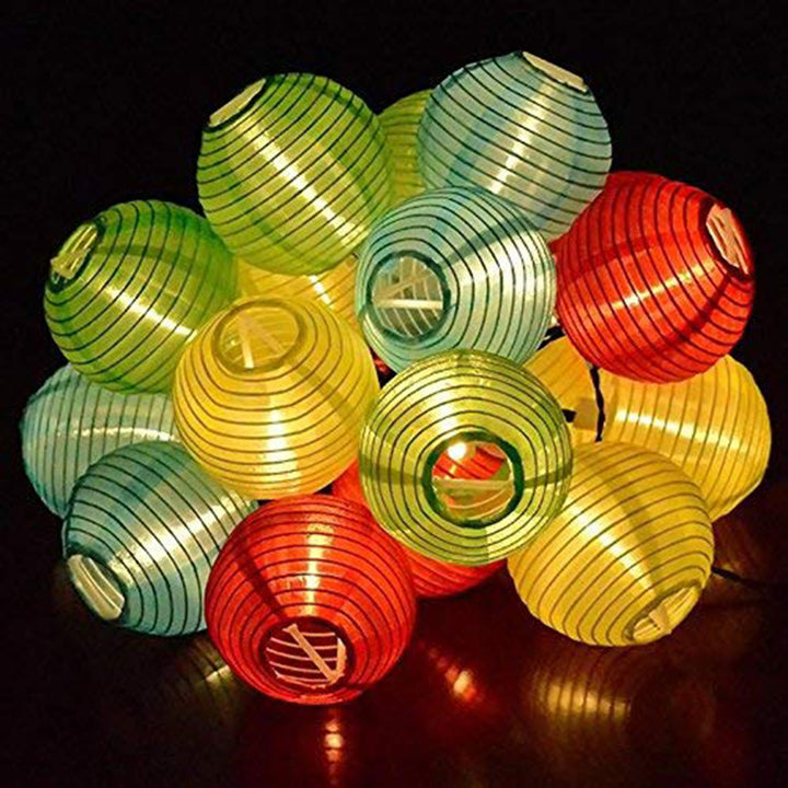 Decorative LED Lantern String Lights Bowlift
