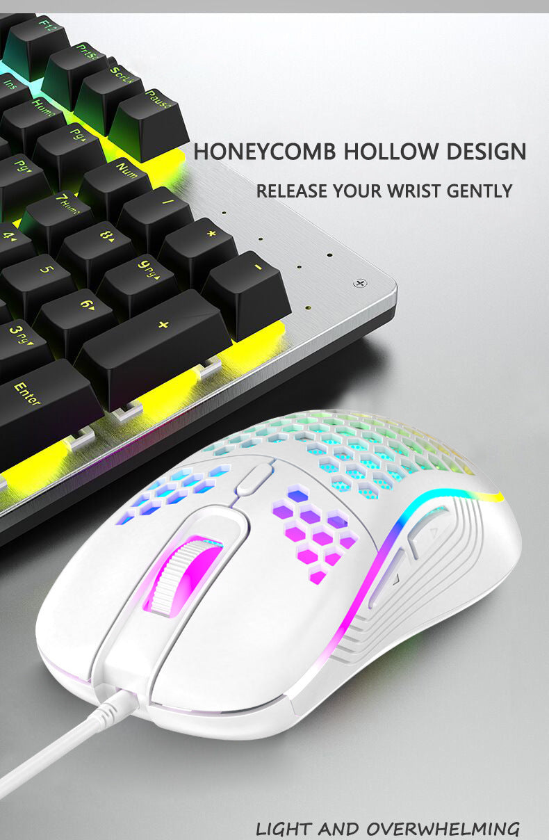 Honeycomb Ergonomic Gaming Mouse Bowlift