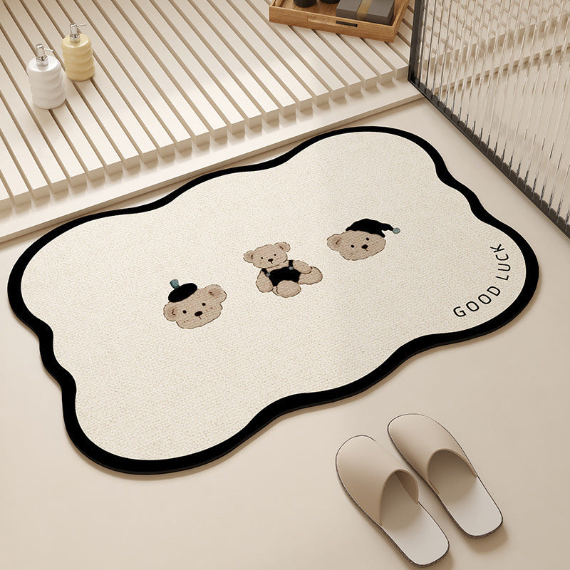 Pet-Themed Decorative Rug Bowlift