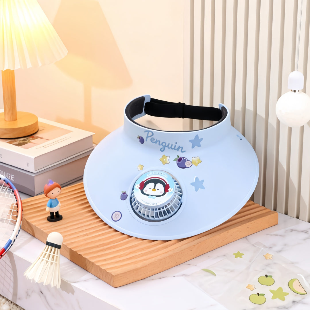 Women portable neck fan with child-friendly design Bowlift