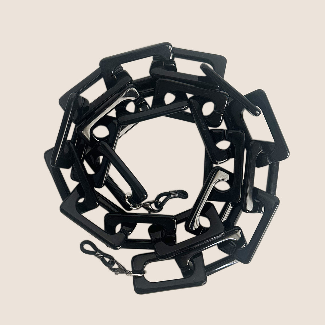 Bold Geometric Eyewear Chain Bowlift