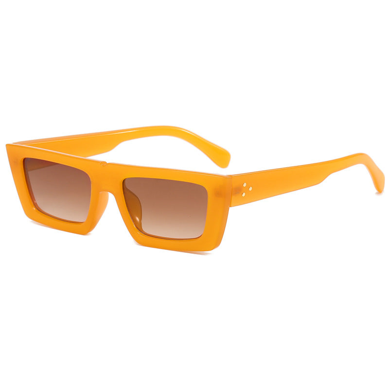 Women's fashionable square designer sunglasses with polarized lenses Bowlift