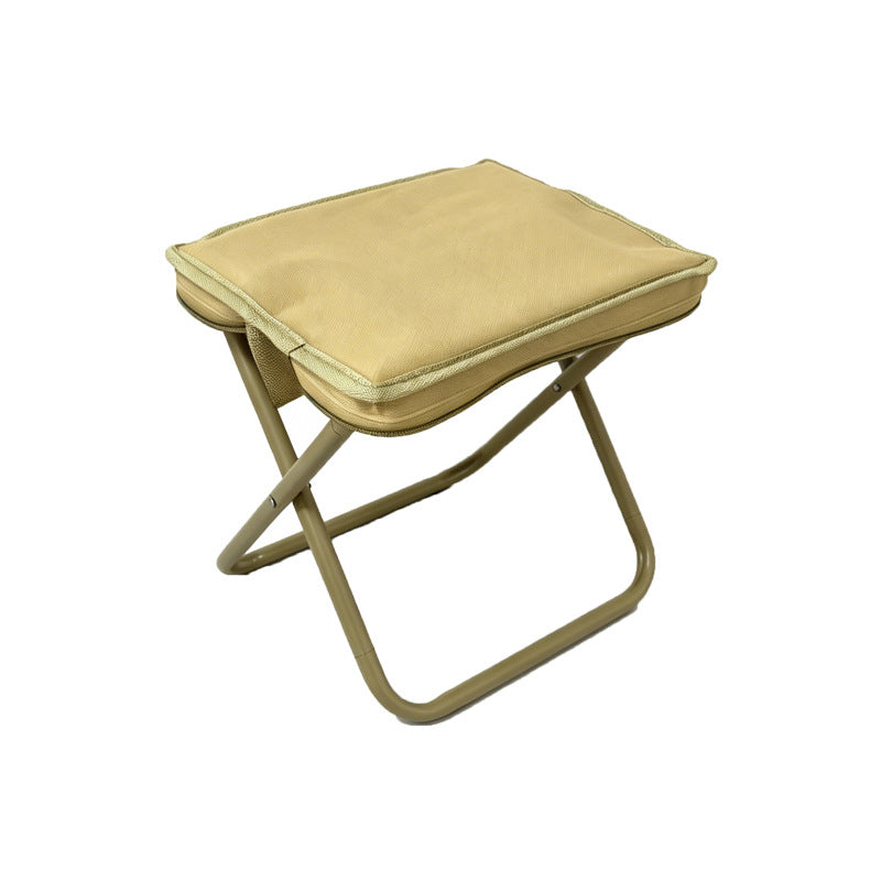 Folding stool with padded seat Bowlift