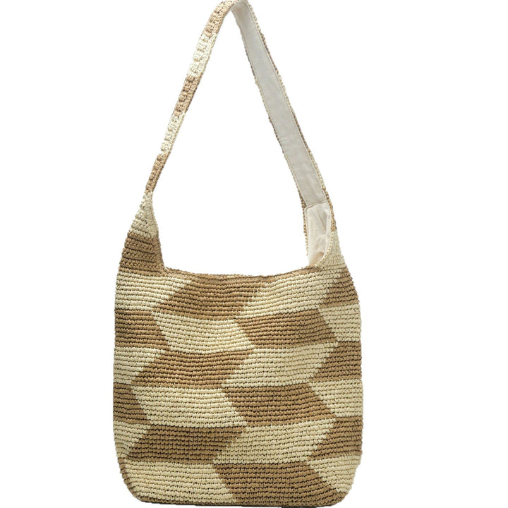 Stylish handbag made of natural weave Bowlift