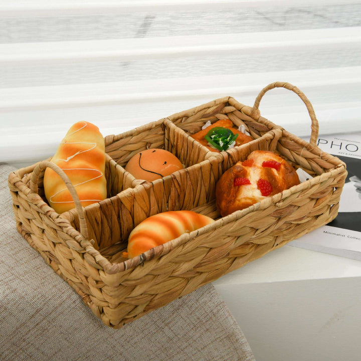 Handwoven Decorative Storage Tray Bowlift
