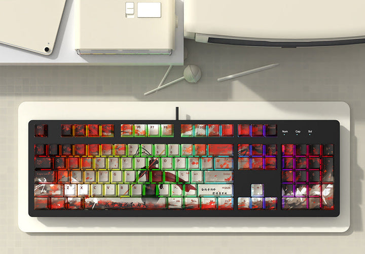Artistic Themed Mechanical Keyboard Bowlift