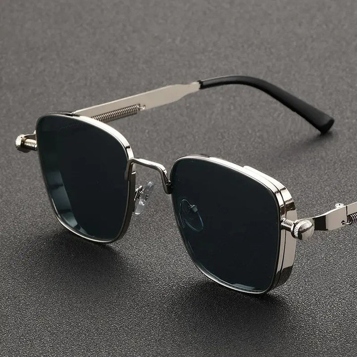 Luxurious Geometric Frame Sunglasses Bowlift