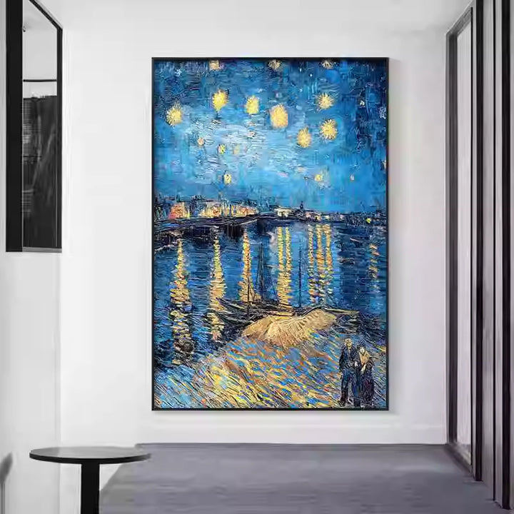Textured Landscape Canvas Art Print