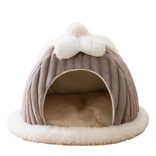 Cozy Plush Dog Bed