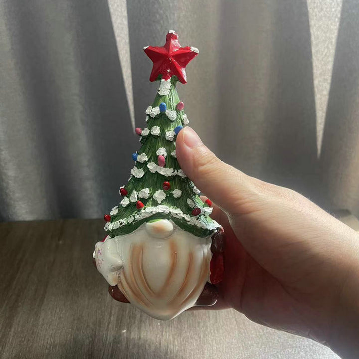 Decorative Santa Claus statue Bowlift