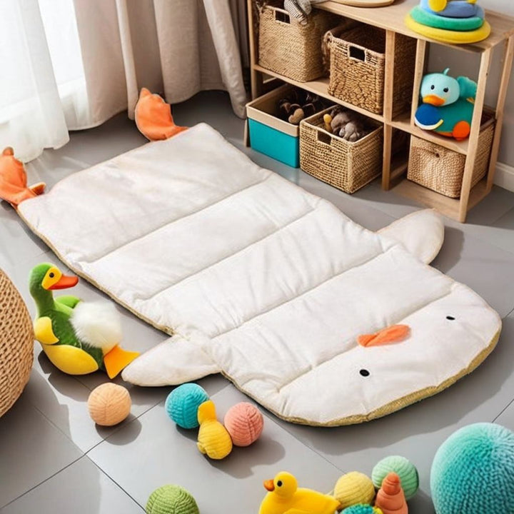 Duck-Shaped Dog Bed