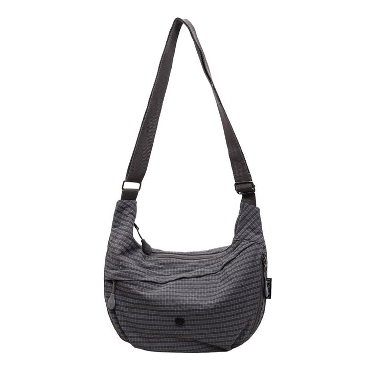 Casual Checkered Sling Bag Bowlift