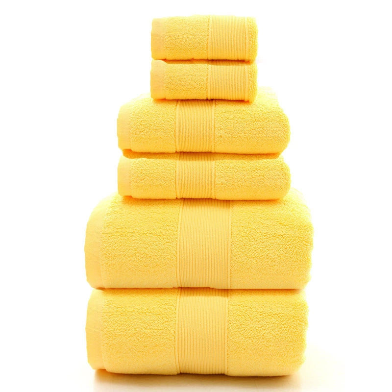 Terry Towel Set With Luxurious Textile Design Bowlift