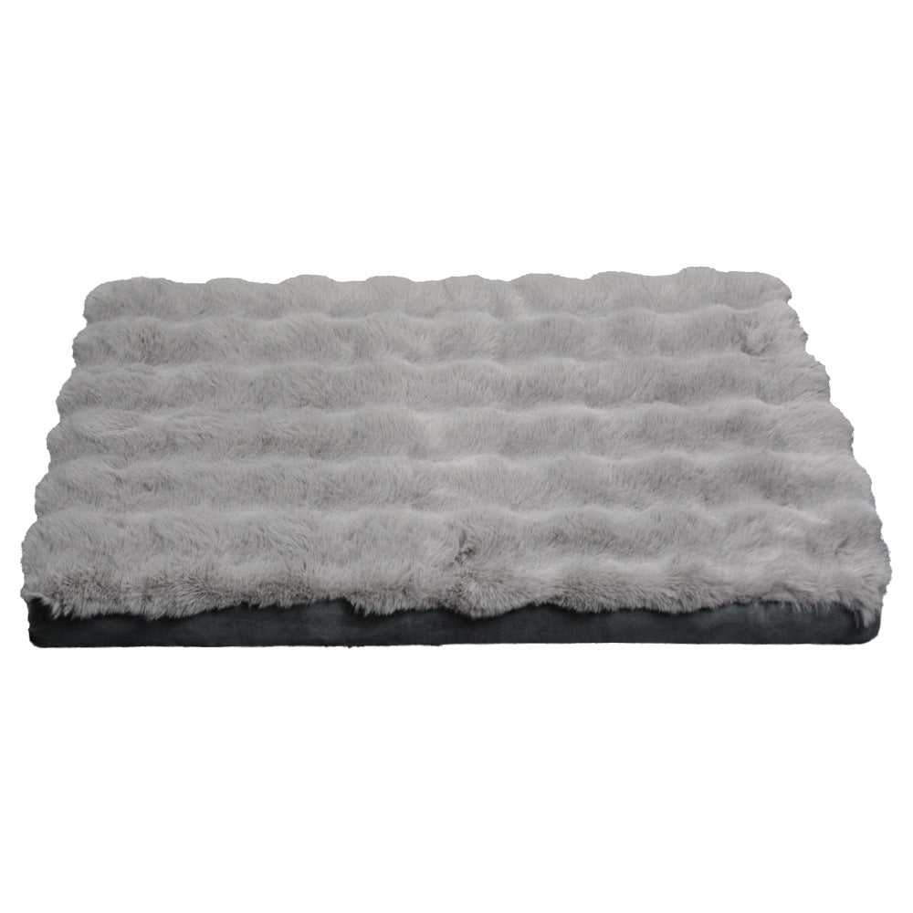 Luxurious Plush Pet Comfort Mat Dog Bed