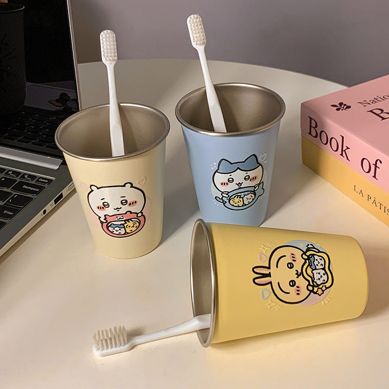 Toothbrush holder with Charming Animal Motif Bowlift
