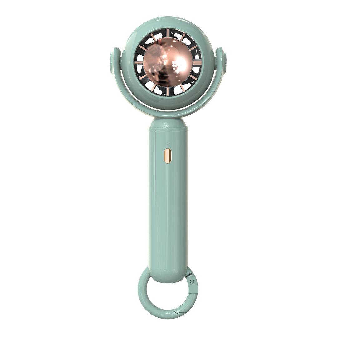 Women Portable Mini Cooling Fan with LED Lighting Bowlift