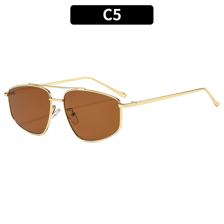 Stylish Geometric Shield Sunglasses