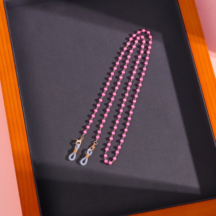 Stylish Beaded Eyewear Chain Bowlift