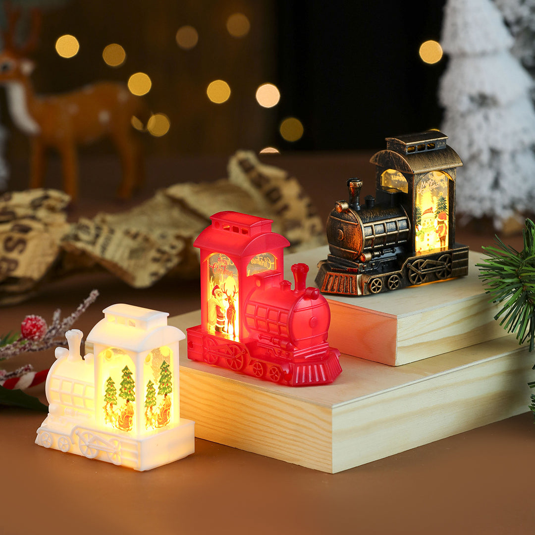 LED Christmas Train Decoration Bowlift