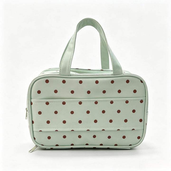 Insulated Polka Dot Lunch Carrier Bowlift