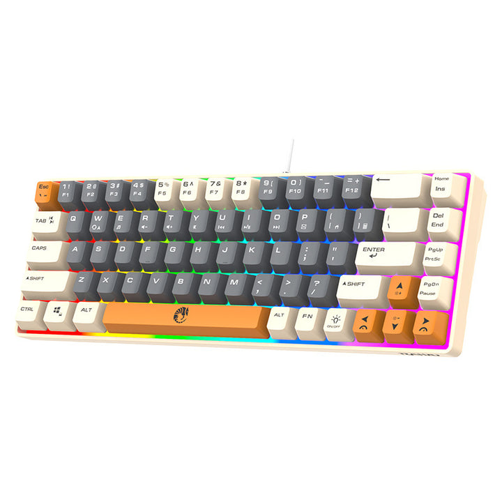 Compact Wireless Mechanical Keyboard Bowlift