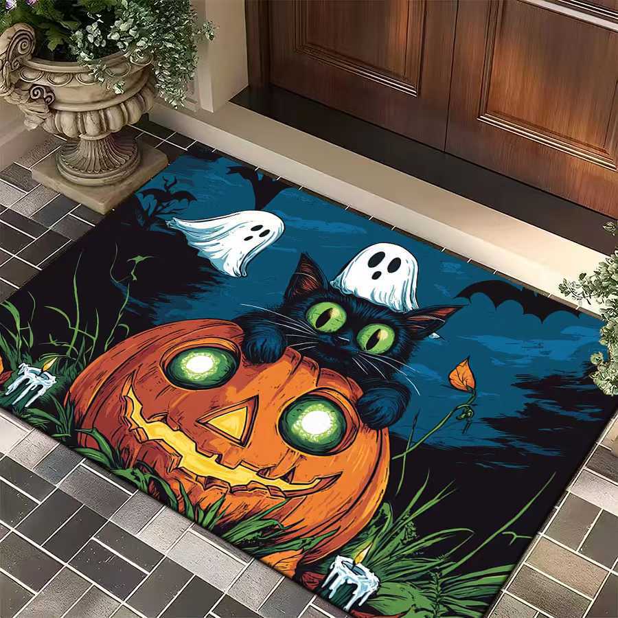 Halloween-Themed Decorative Door Mat Bowlift