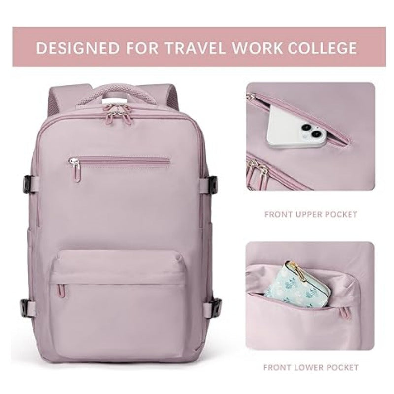 Versatile backpack with ergonomic design and numerous compartments Bowlift