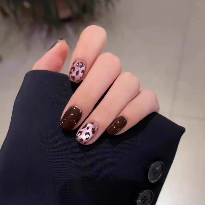 Artistic Long Stiletto Press-On Nails with Floral and Gemstone Accents Bowlift