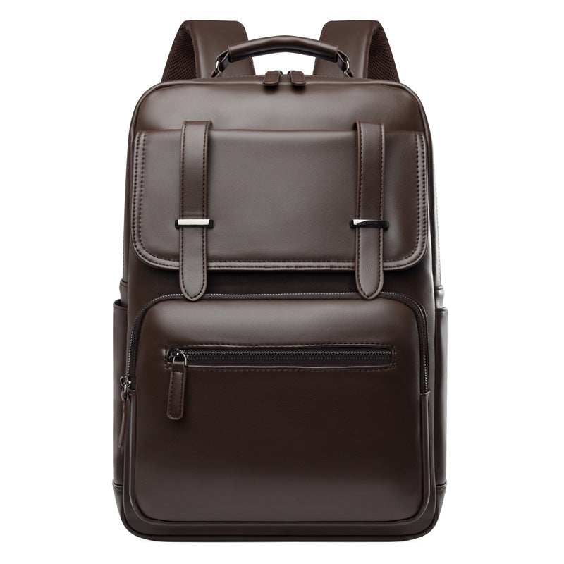 Leather Laptop Backpack Bowlift