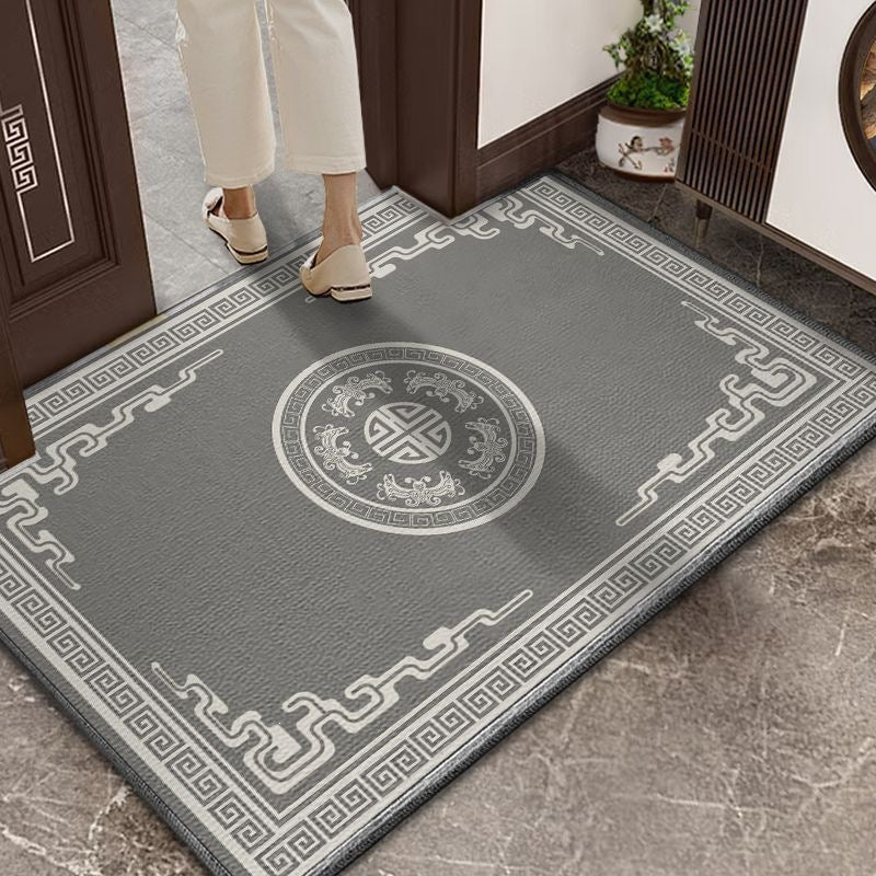 Stylish Ornamental Floor Mat for Home Decor