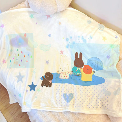 Children's Cozy Cartoon Blanket Bowlift