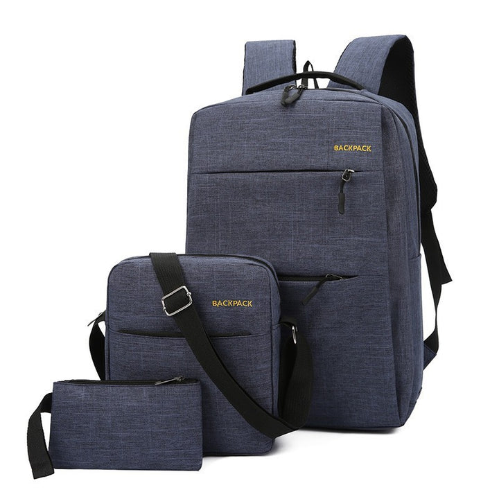 Multi-Pocket Laptop Backpack and Accessory Set Bowlift