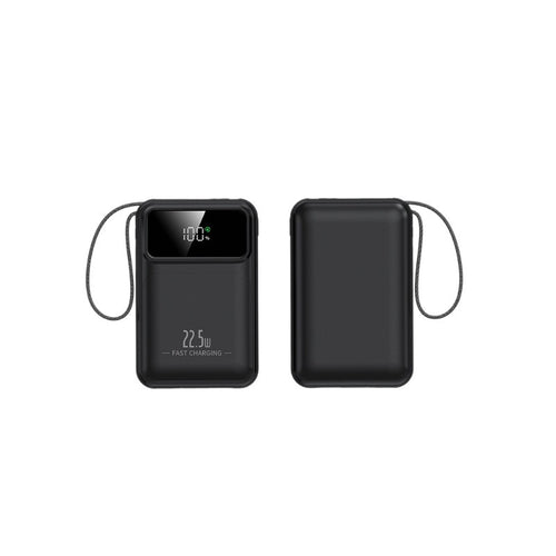 Portable Powerbank with Digital Charge Level Indicator and Fast Charge Function Bowlift