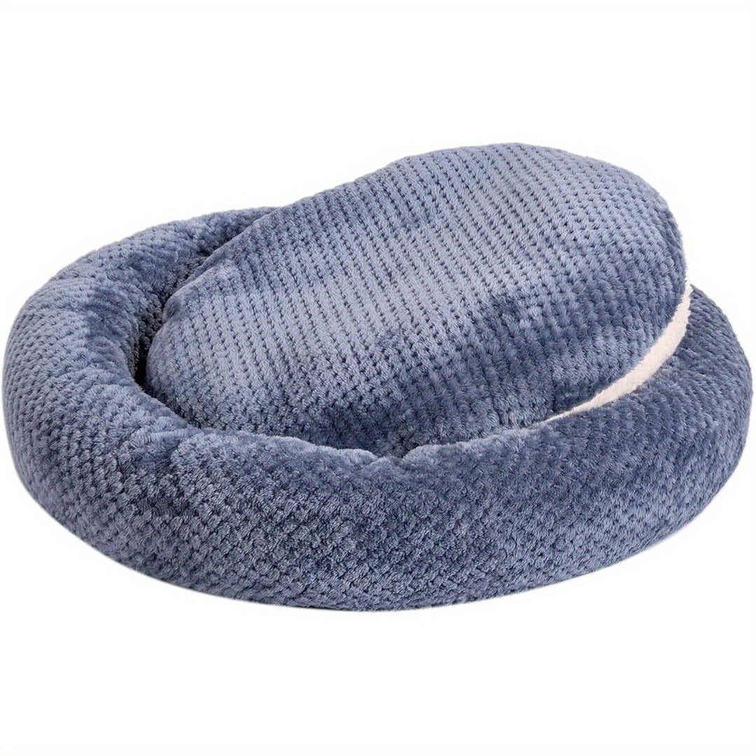 Plush Circular Dog Bed
