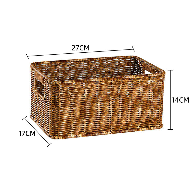 Handcrafted Woven Storage Organizer Bowlift