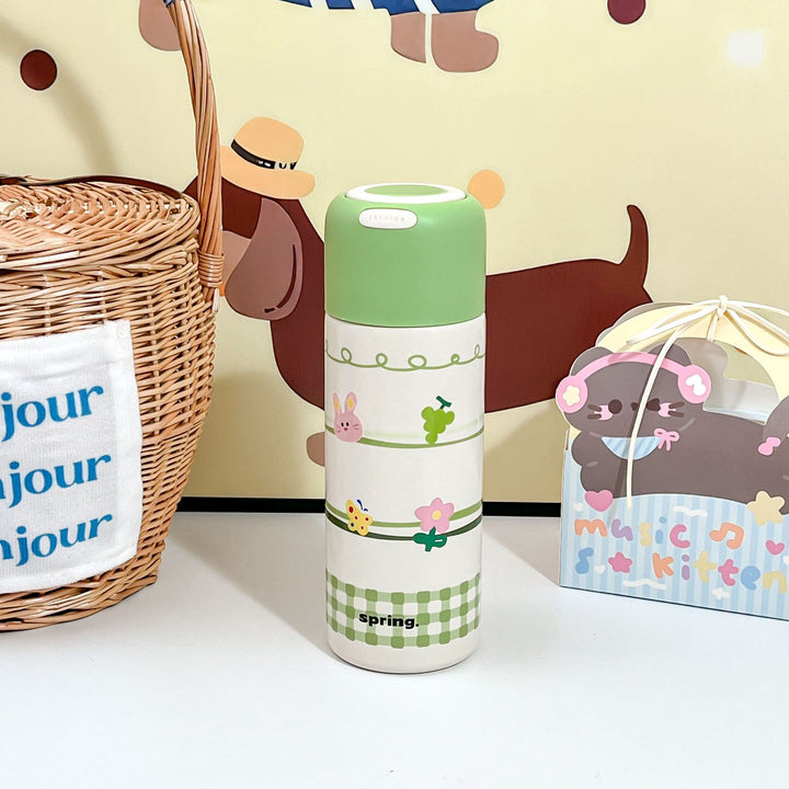 Women Insulated Water Bottle with Playful Design Bowlift
