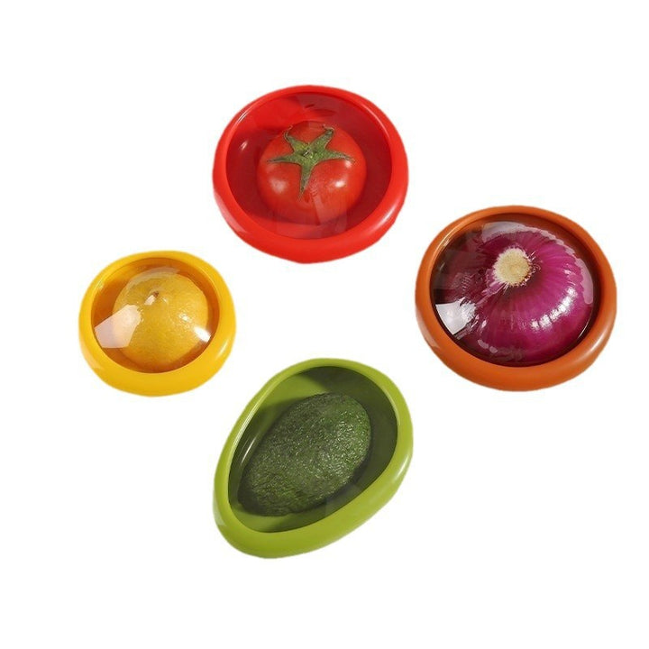 Airtight Half Onion Storage Keeper With Silicone Seal