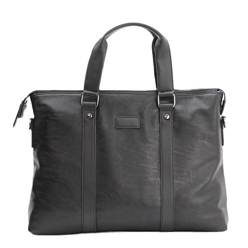 Elegant Tote Bag Made of High-Quality Leather Bowlift