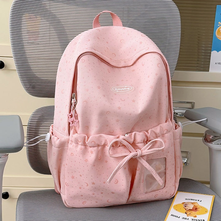 Functional Drawstring School Backpack